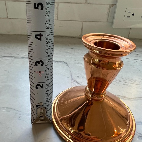 Vintage Coppersmith Guild Copper Candleholder - Picture 5 of 5
